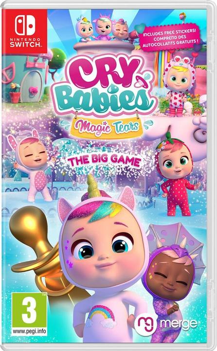 Actual product image Merge Games Cry Babies Magic Tears : The Big Game (Switch, FR)
