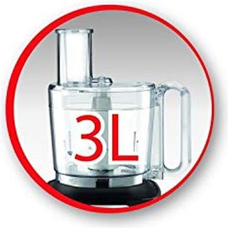 Actual product image Moulinex Double Force Compact FP546811 - Keukenmachine (3000 ml, 800 W)