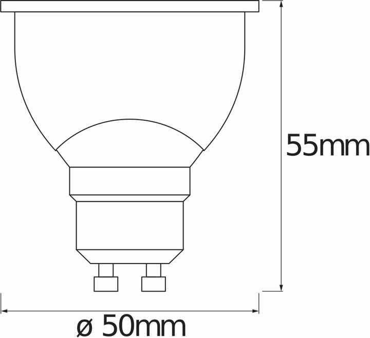 Actual product image Ledvance Smart+ Wifi Spot (GU10, 5 W, 350 lm, 1 x, G)