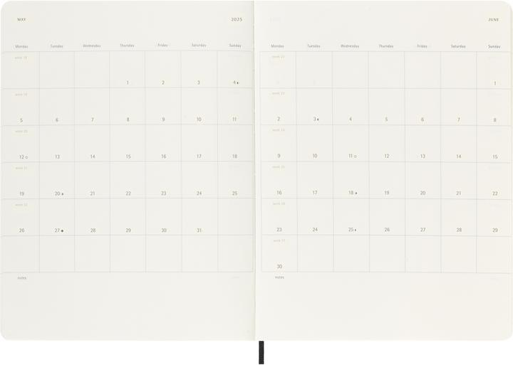 Immagine prodotto Moleskine Calendario settimanale (19 x 25 cm, Inglese)