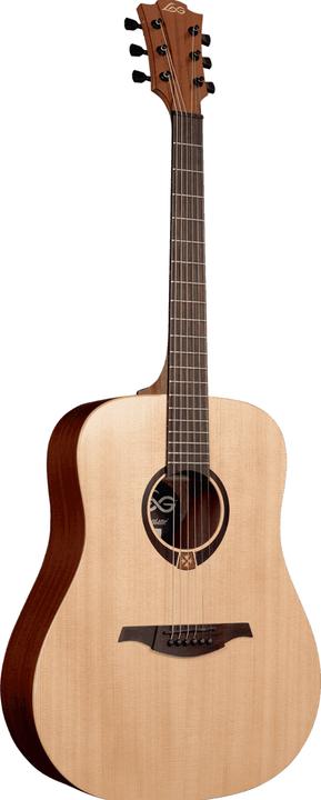 Lâg Guitars LÂG Tramontane T70D Dreadnought (Chitarra occidentale, Abete Engelmann, Abete Sitka, Grafite, Marrone Brankowood, Mogano, Okoume)
