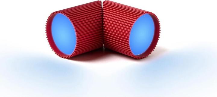 Actual product image Lexon Lampki magnetyczne Ray Light czerwony/sanguine red (Wireless)