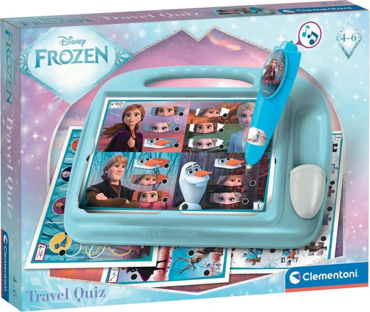 Actual product image Clementoni Frozen Quizzy Reisespiel