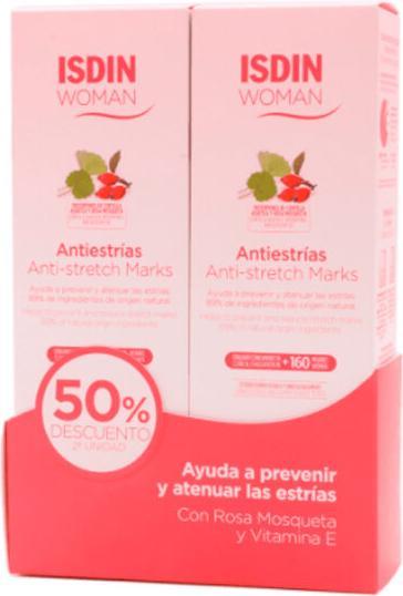 Isdin Anti Stretch Marks 250ml - Pack of 2 (Körperlotion, 250 ml)