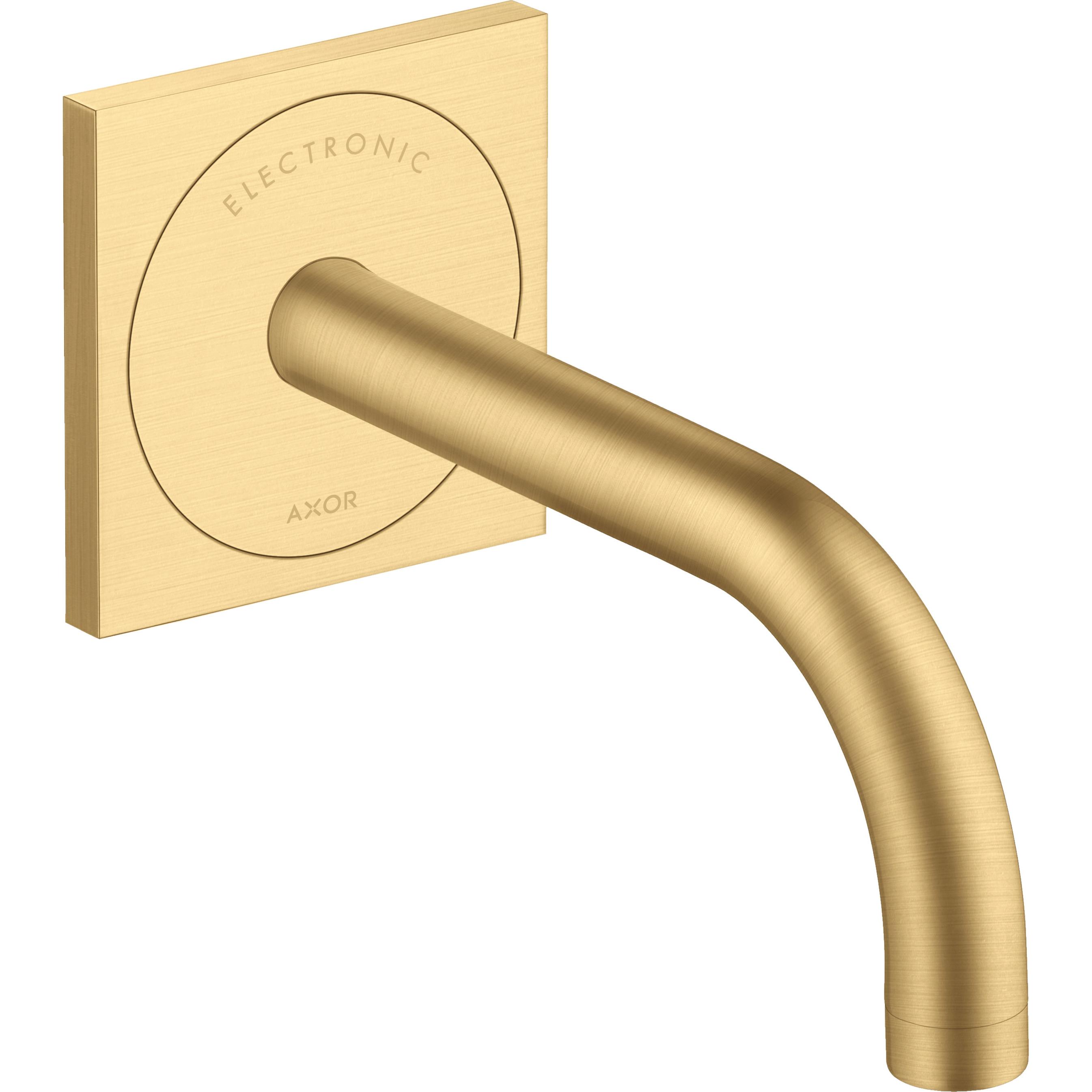 hansgrohe, Badarmatur, AXOR Uno Waschtischmischer, Elektronik, Unterputz, Ausladung 165mm, Netzbetrieb