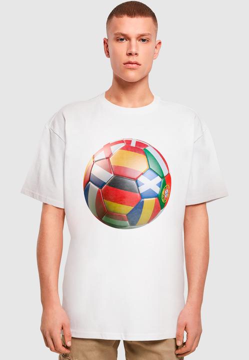 Produktbild Urban Classics Football's coming Home Europe Tour Oversize Tee - 141509 (XS)