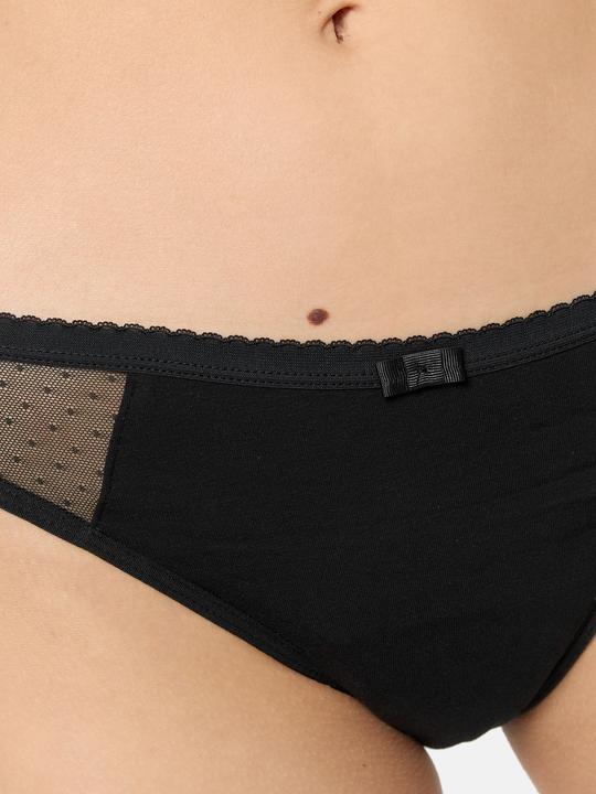 Immagine prodotto DIM Slip Lace Strong Nero con dettaglio in rete (XL)