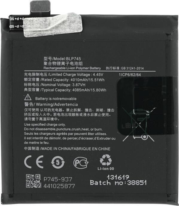 Produktbild OEM MPS Akku BLP745 für OnePlus 7T Pro