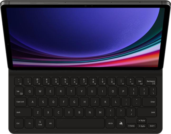 Productafbeelding Samsung Boekhoes toetsenbord slanke Galaxy Tab S9/S9 FE (DE, Samsung Galaxy Tab S10 FE, Samsung Galaxy Tab S10 Lite, Samsung Galaxy Tab S9, Samsung Galaxy Tab S9 FE)