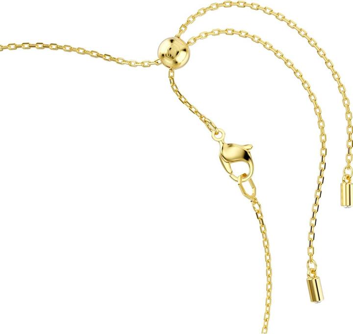 Actual product image Swarovski Idyllia Halskette Kristallperle Verschiedene Schliffe Blume Mehrfarbig Goldlegierungsschicht (Swarovski Metal)