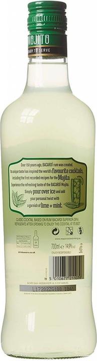 Immagine prodotto Bacardi Mojito (1 x 70 cl)