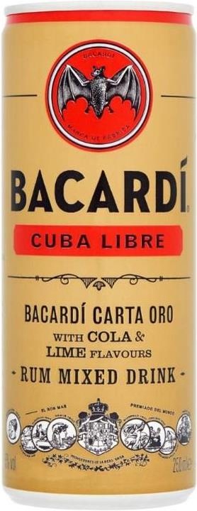 Produktbild Bacardi Cuba Libre Dose