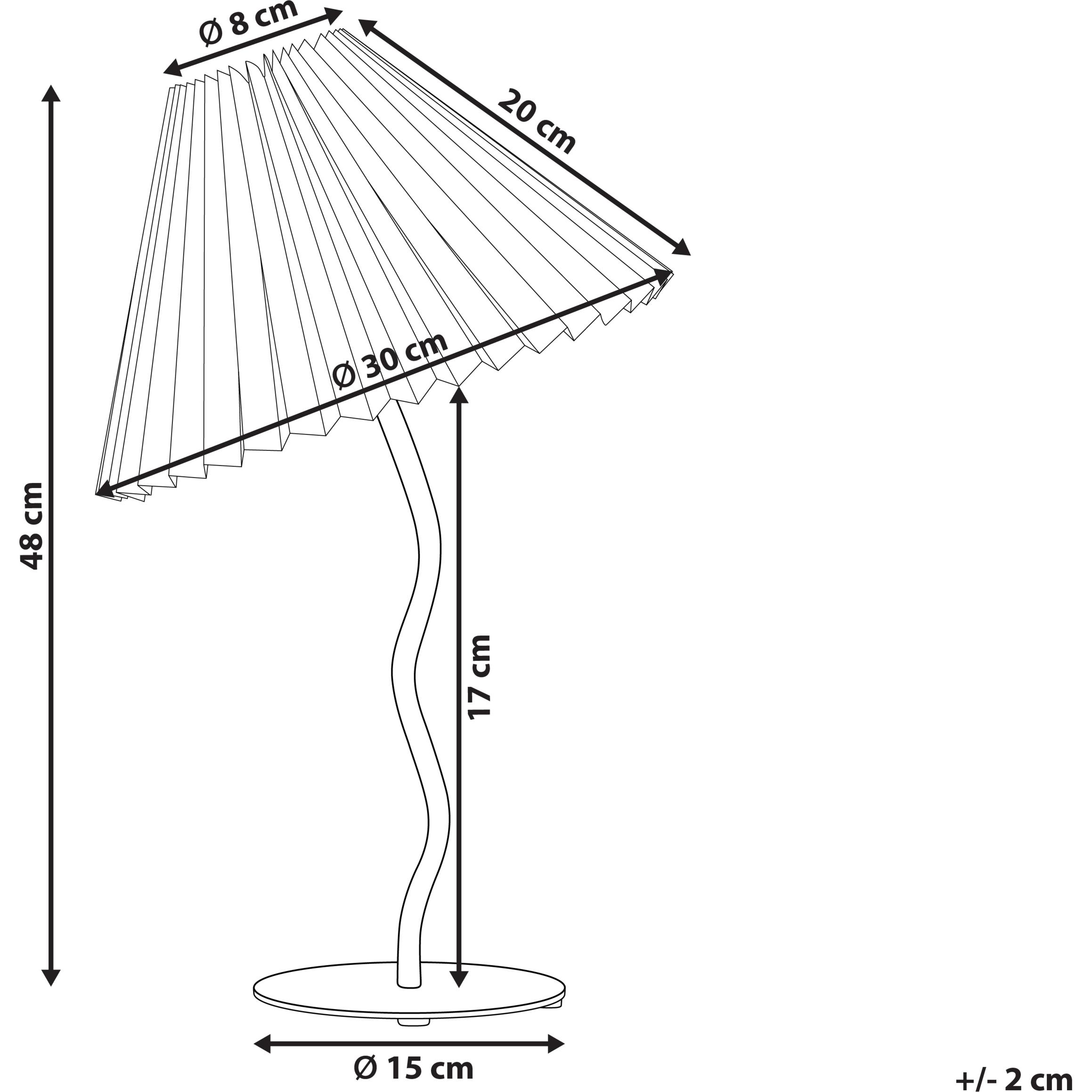 Thumbnail - Beliani, Tischlampe, Alwero