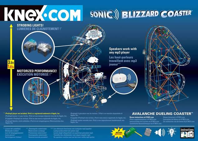Image du produit KNEX Sonic Blizzard Coaster