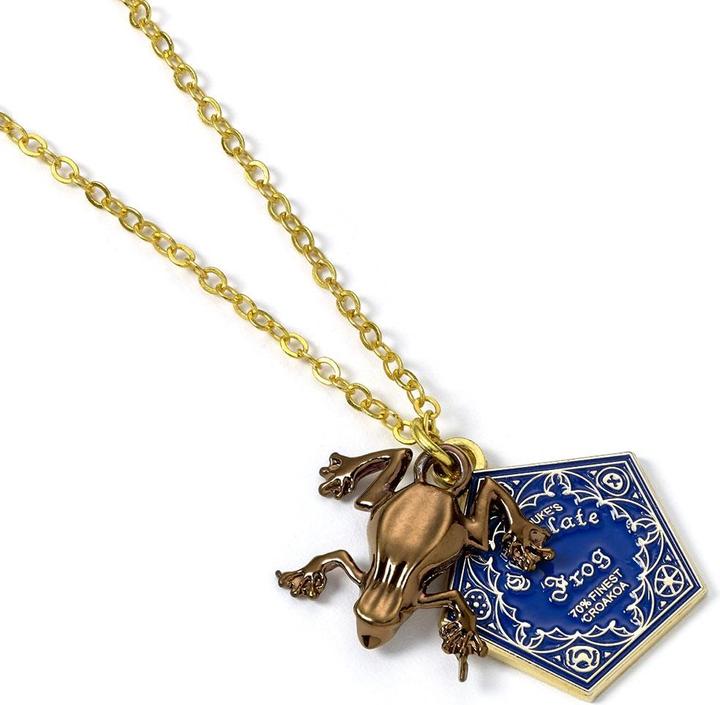 Produktbild SchokoladenFrosch Halskette mit Anhänger Metall (100% Metall)