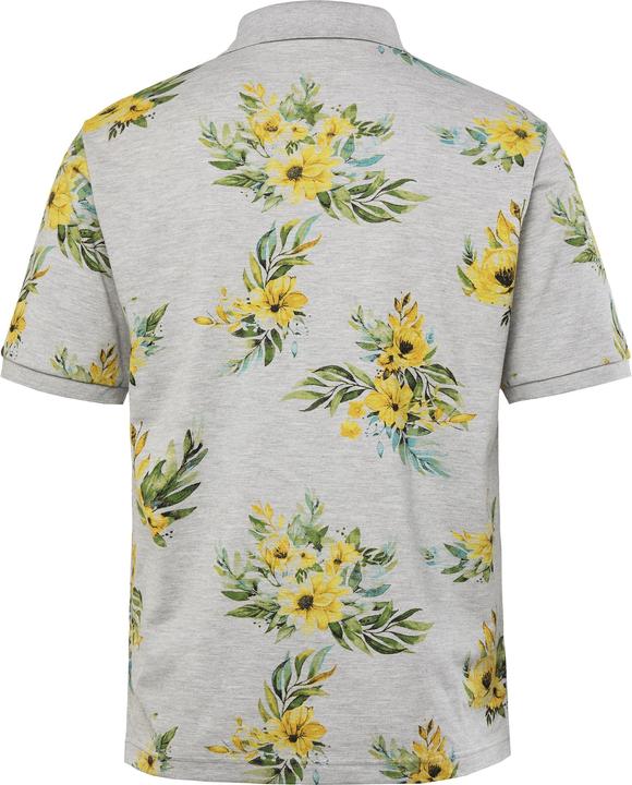 Produktbild Boston Park Poloshirt, Halbarm, Piqué, Alloverprint, bis 84/86 (54)