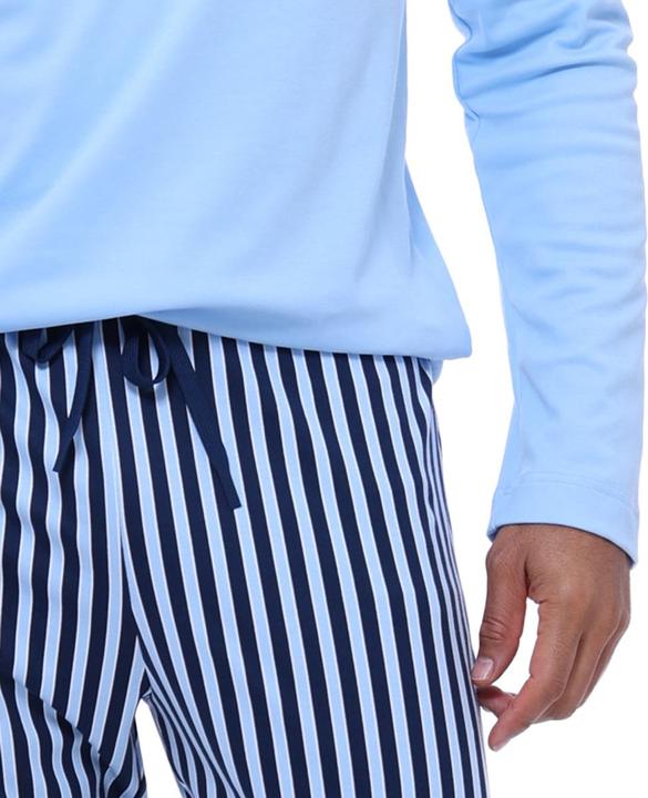 Produktbild Mey - Graphic Stripes - Schlafanzug (M Hellblau) (M)