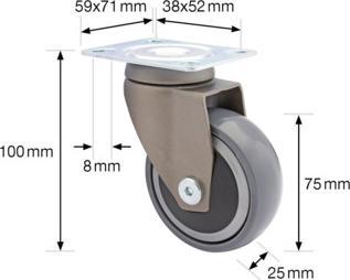 Produktbild Wagner System Lenkrollen