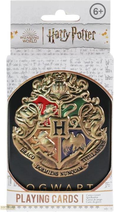 Actual product image Paladone Products Harry Potter jeu de cartes à jouer Hogwarts