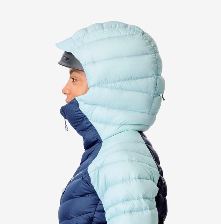 Produktbild Simond Women's mountaineering down jacket - Navy blue / Arctic blue (XL)