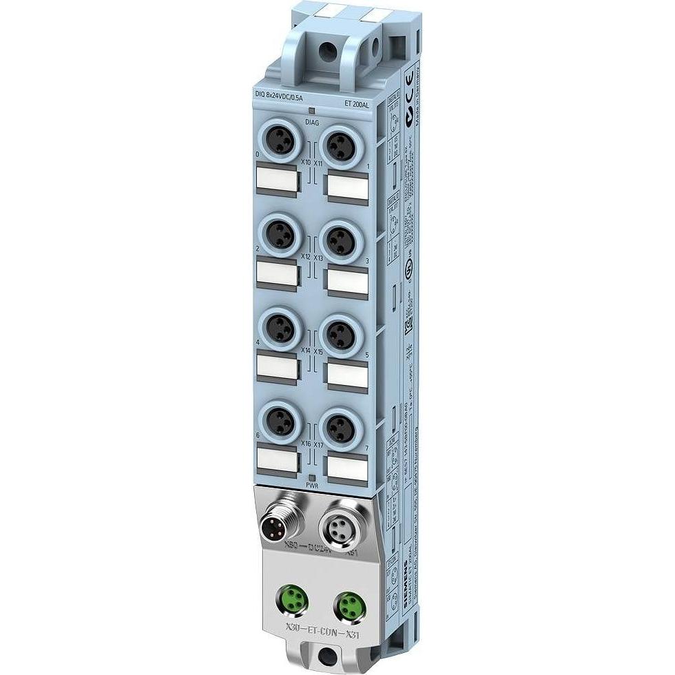 Siemens Siemensn 6ES7141-5BF00-0BA0 Simatic Et 200AL Di 8X24Vdc 8X M8 6ES71415BF000BA, Domotica