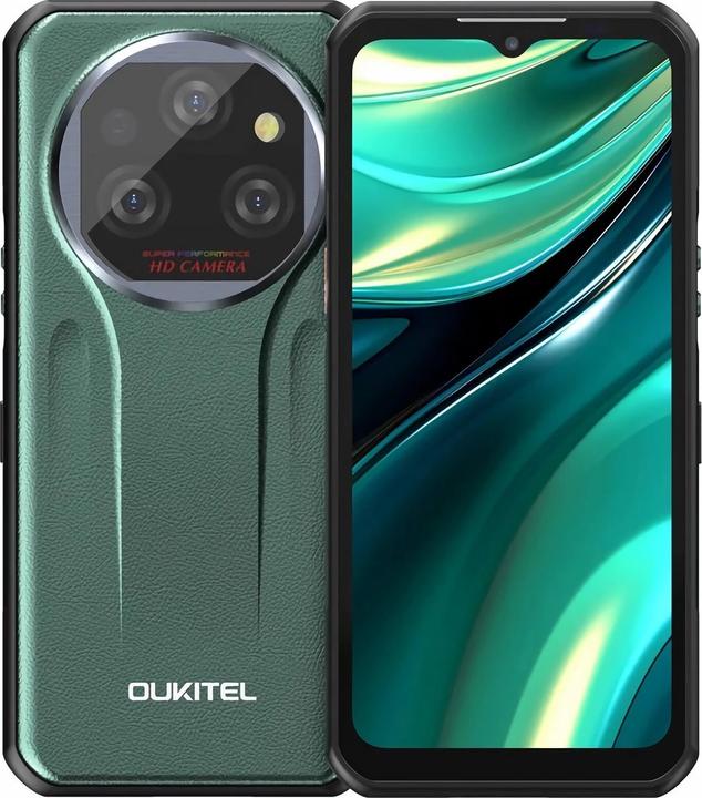 Oukitel Smartphone WP39 6/256 11000mAh DS. Groen (256 GB, Groen, 6.60")