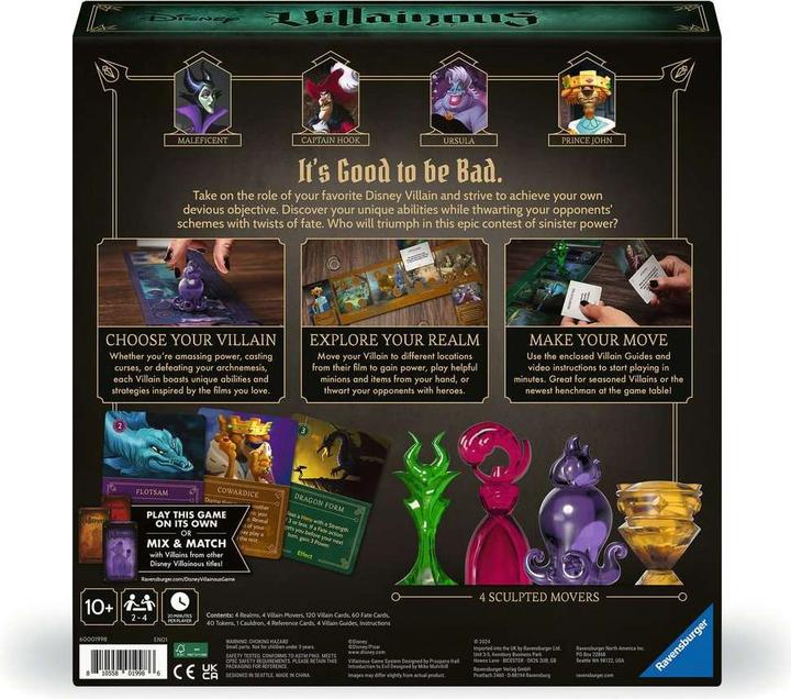 Actual product image Ravensburger Disney Villainous EN (English)