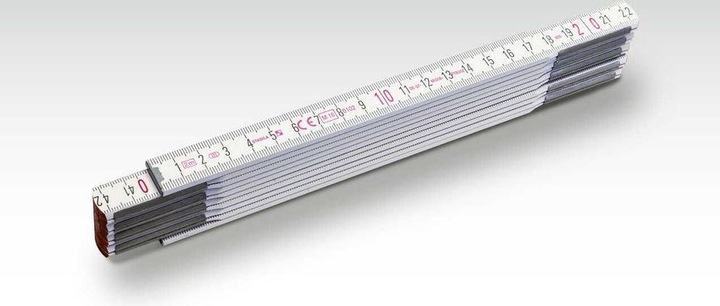 Actual product image Stabila Wooden folding ruler 600 series (2000 mm)