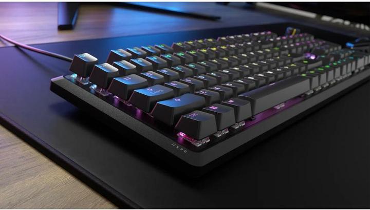 Image du produit Corsair K70 RGB CORE Clavier de jeu mécanique, rétroéclairé par LED RGB, MX rouge, noir, (CH-910971E (CH, Filaire)