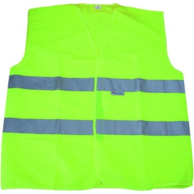 Werkstarck, Warnweste + Warnshirt, Sicherheits-Warnweste (One Size)