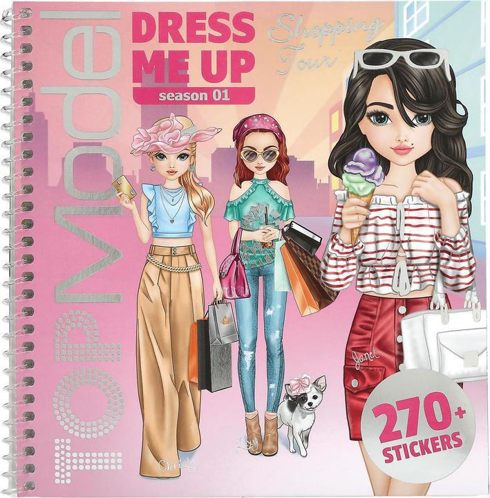 Actual product image Top Model Topmodel - Dress Me Up Stickerbook Shopping Tour (0413832) (11 Sticker)