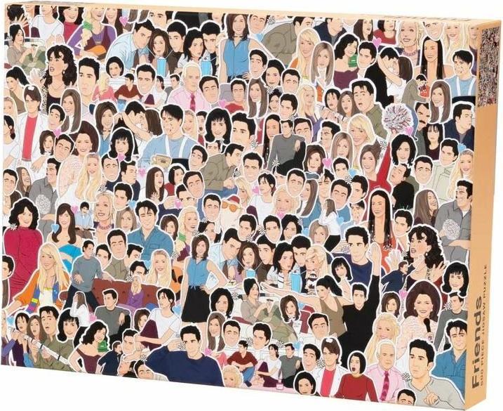 Actual product image Abrams & Chronicle Friends: 500 piece jigsaw puzzle (500 pieces)