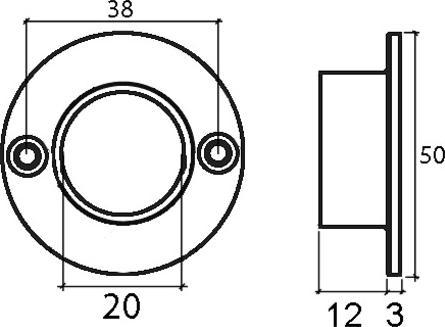 Image du produit OK-Line Supports pour tubes 15/30mm d'armoire, c