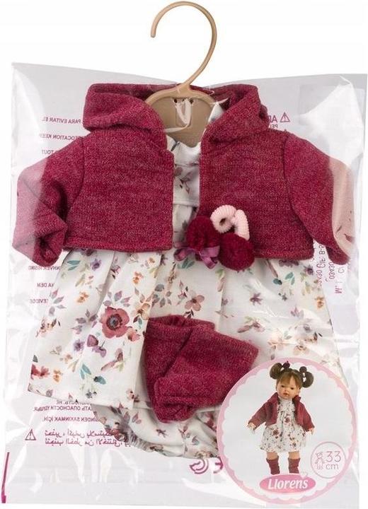 Productafbeelding Llorens V9-33146 Sukienka dla lalki o numerze ref. 33146
