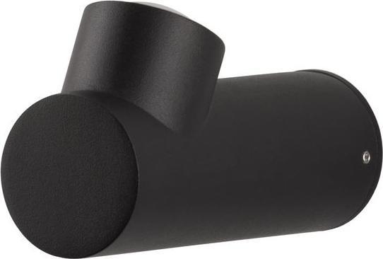 Nova Luce BRICE LED wall light black 6W IP54 warm white 6x12x4cm 9136176