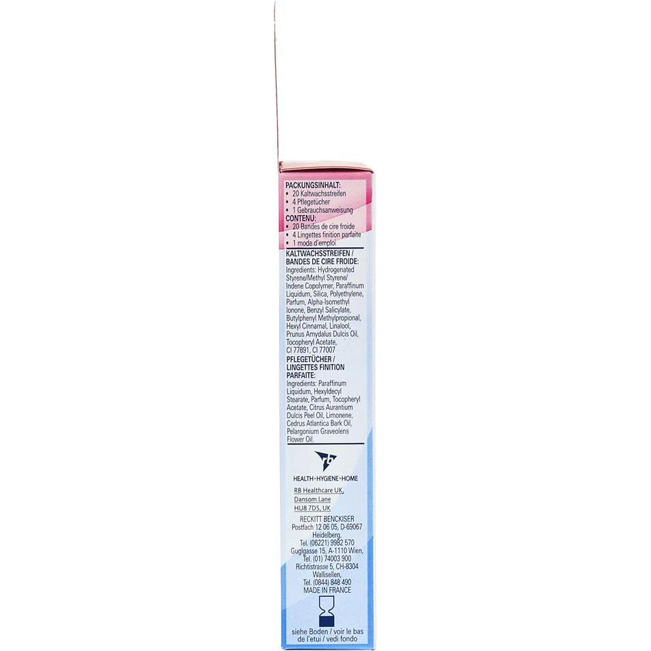 Thumbnail - Veet, Wachs + Enthaarungscreme, Kaltwachsstreifen sensitive Haut Gesicht (20 x, 32 g)