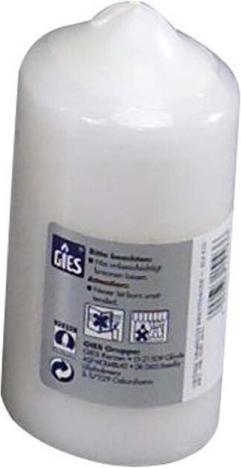 Produktbild Antalis Blockkerzen weiss 6x12cm 30 Stunden 12pcs/Pack - (12 Stk.)