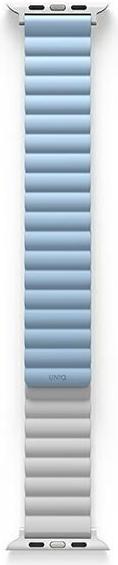 Image du produit Uniq pasek Revix Apple Watch Series 4/5/6/7/8/SE/SE2/Ultra 42/44/45/49mm. Réversible Magnetic bia?y- (44 mm, Silicone)