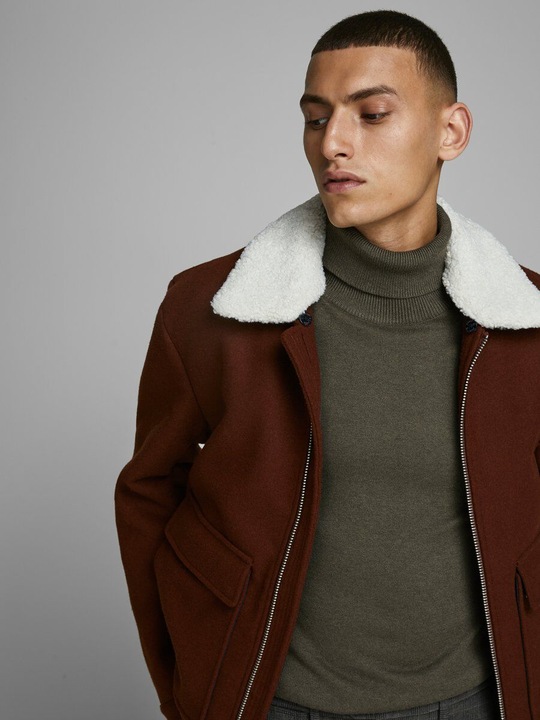 Image du produit Jack & Jones Pull à col roulé en maille (XS)