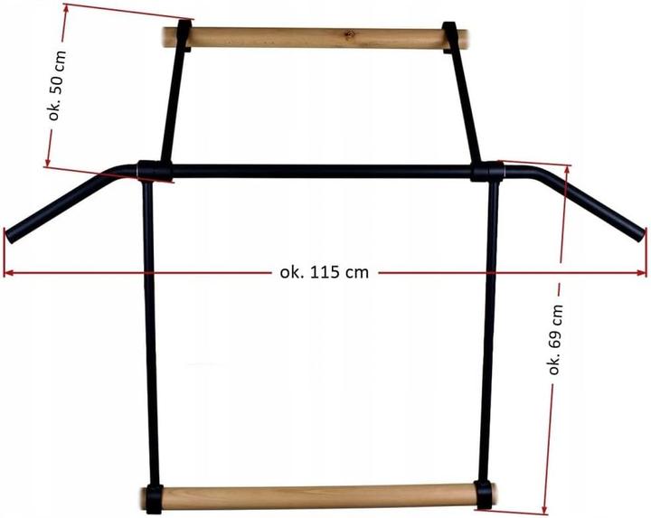 Actual product image Master Ladder pull-up bar