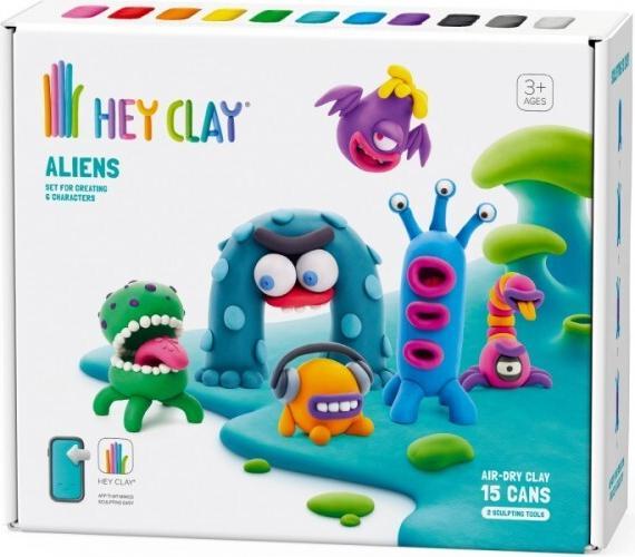 Produktbild Hey Clay Alien Set 15er-Pack 15 Dosen 15019CEE15