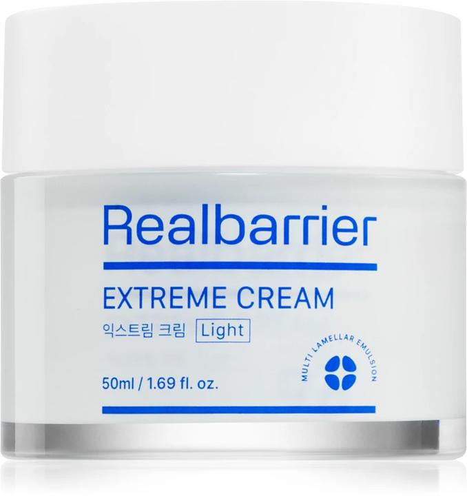 Productafbeelding Realbarrier Real Barrier Extreme Cream Light 1.69 Fl Oz Lightweight Daily Soft Cream Facial (50 ml, Dagcrème)