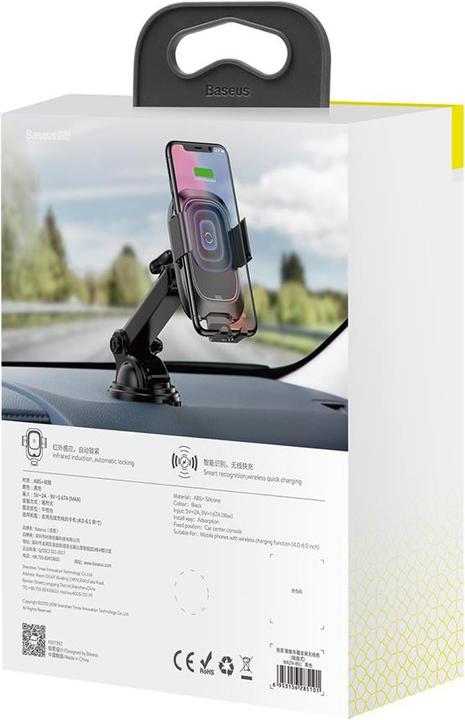 Image du produit Baseus Support de voiture avec fonction de recharge sans fil QI