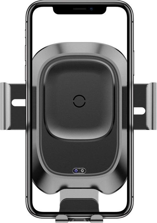 Actual product image Baseus Car holder with QI Wireless Charging function