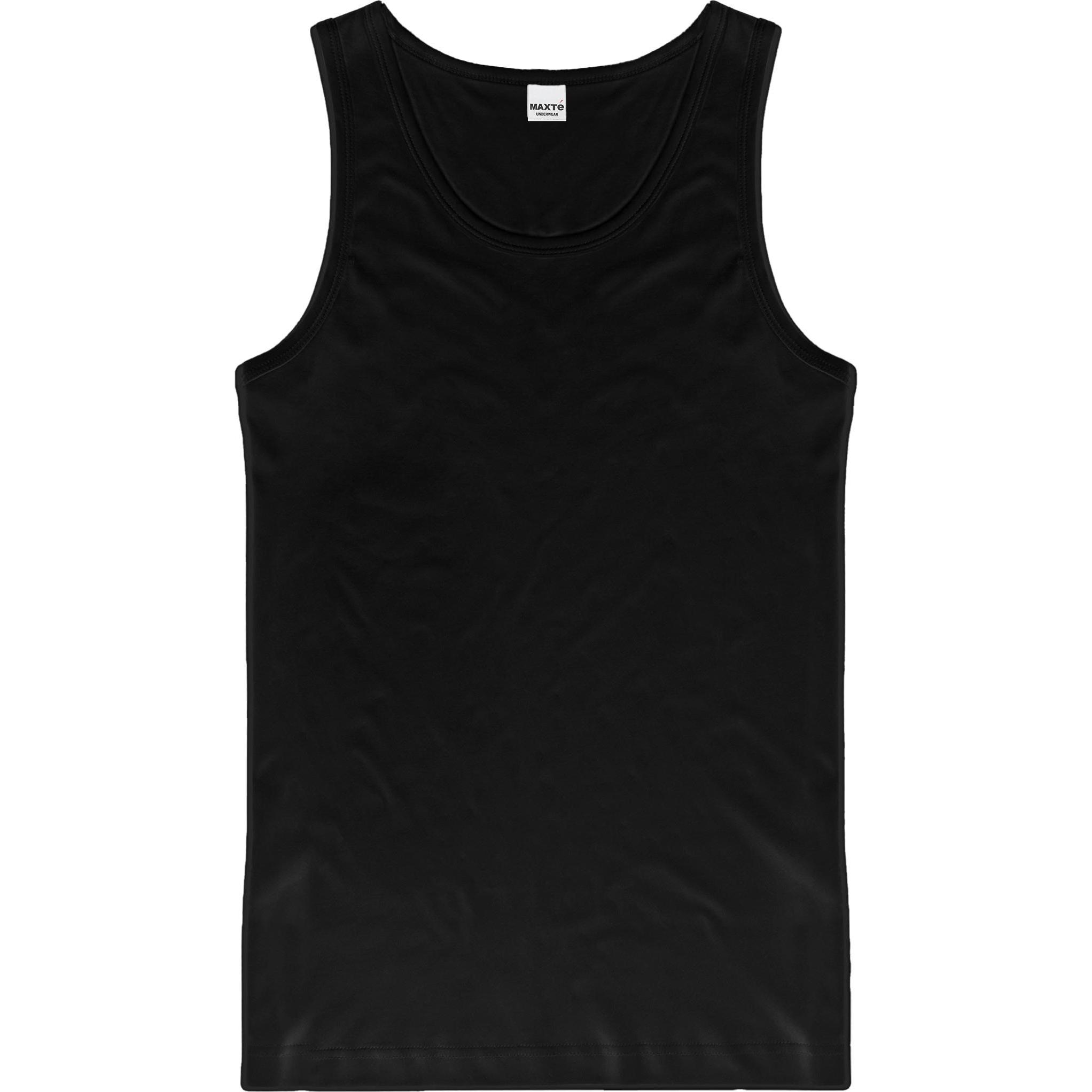 Thumbnail - Maxte, Damen, Funktionsshirt, BASIC MAX Ärmelloses Trägerhemd 5er Pack (L), Schwarz, L