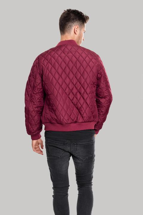 Actual product image Urban Classics Diamond Quilt Nylon Jacket (M)