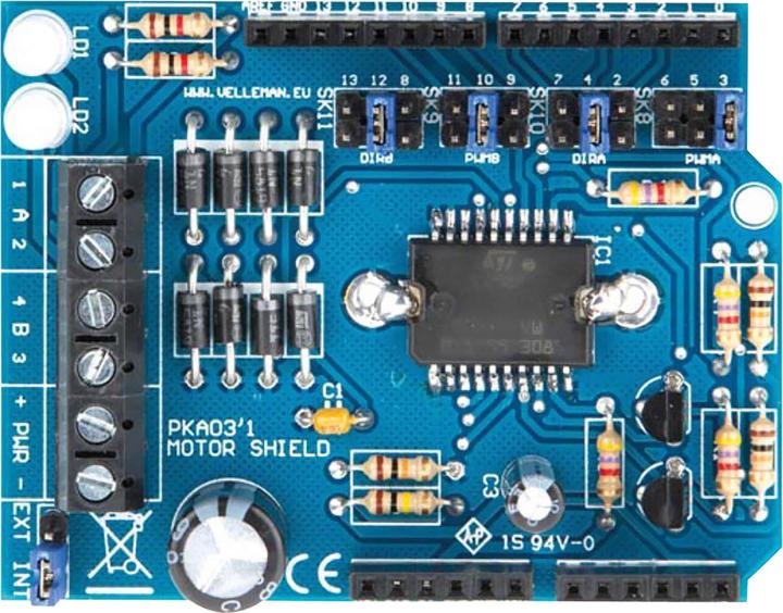 Produktbild Whadda Motor & Power Shield für Arduino