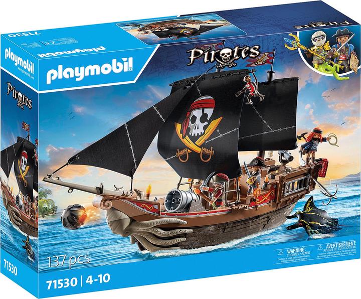 Produktbild Playmobil Grosses Piratenschiff (71530)