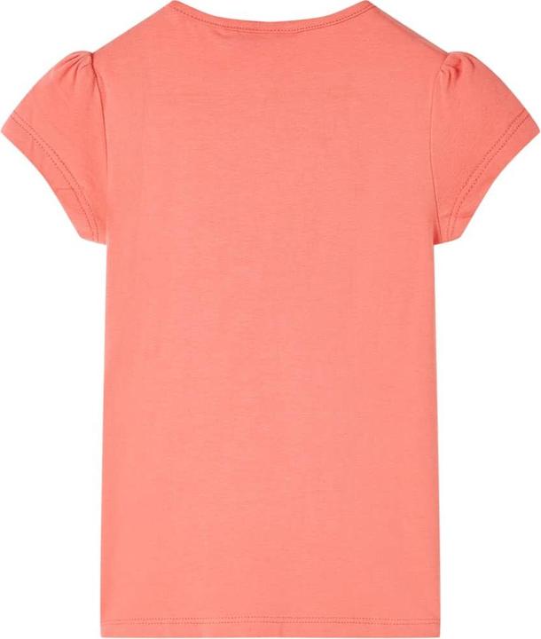 Produktbild vidaXL Kinder-T-Shirt Korallenrosa 128,Material: 95 % Baumwolle. 5 (128)