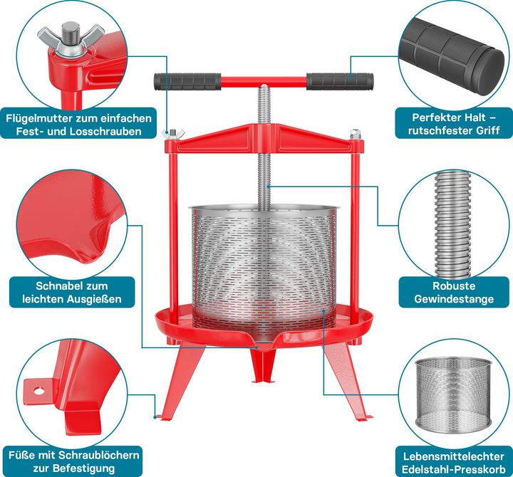 Actual product image Wiltec Screw press